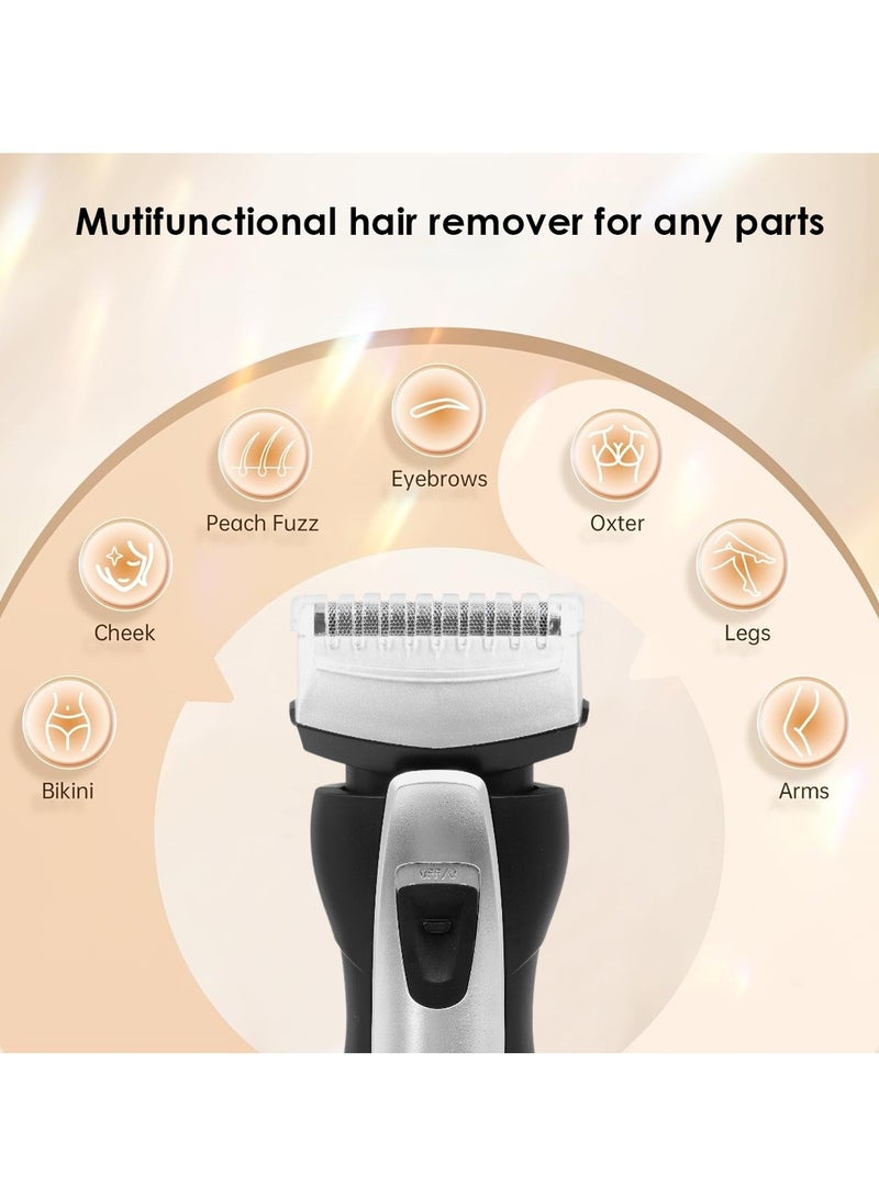 DINGLING Dinging RSCW-416 Electric Shaver Cordless Wet, Dry Floating Heads, Pop-Up Trimmer Precision Shaving - Image 5