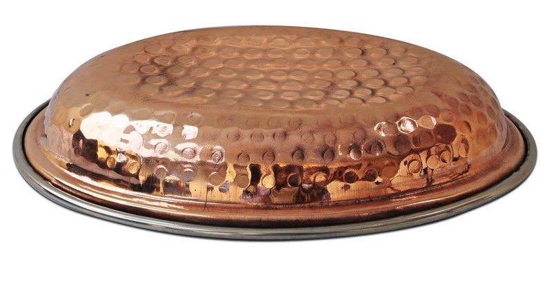 HarLen Ukal Indian Copper Steel Handmade Dessert Serveware Serving Dish 6 Inch  - Image 3