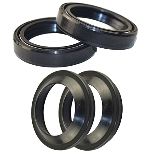HWKWAZ Fork Oil Seal Dust Seal for Honda Goldwing 1800 GL1800 2001-2010 VTX1800C/R/S/N/T 2002-2008 ST1300 2003-2018 Valkyrie 1500 GL1500 1997-2003 GSXR600 1997-2003 CBR600RR 2003-2004 CBR900RR 93-99 - Image 1