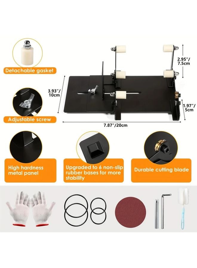 Black Precision Glass Bottle Cutter Tool For DIY Craft Wine Bottles - Image 3