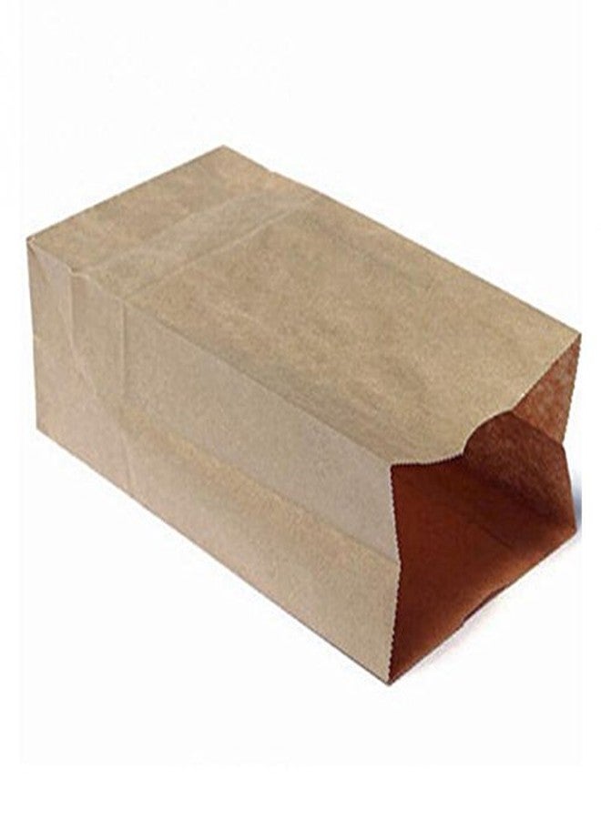 USonline911 QQ Extra Small Brown Kraft Paper Bags - 3 x 2 x 6, Wedding & Party Favors, Lunch & Grocery Bags - 100 per Pack - Image 2