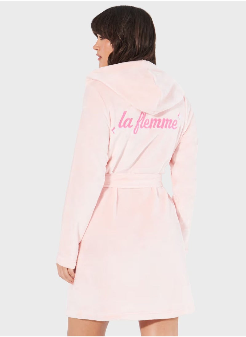 UNDIZ - La Flemme Detail Robe - Image 1