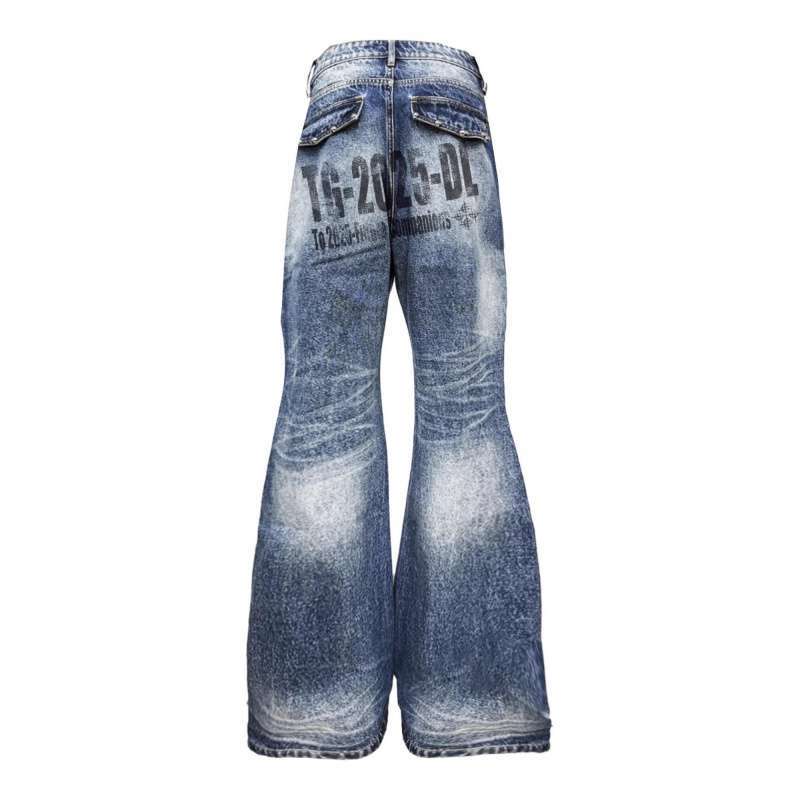 Unisex Casual Daily Denim Jeans - Image 1