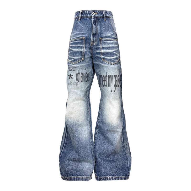 Unisex Casual Daily Denim Jeans - Image 5