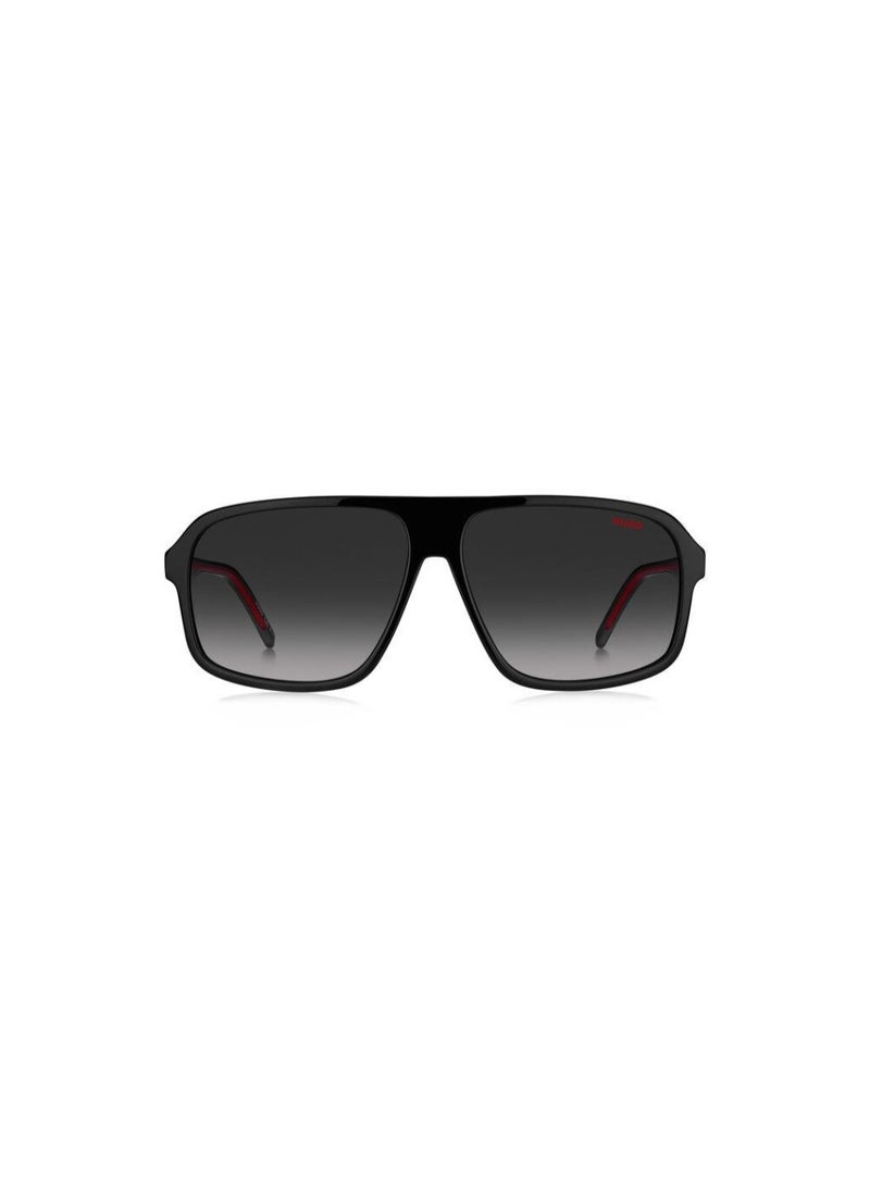 HUGO BOSS Hugo Boss HG 1195/S 807/9O Men’s Aviator Sunglasses – 60 mm Black Frame – UV400 Protection  - Image 3