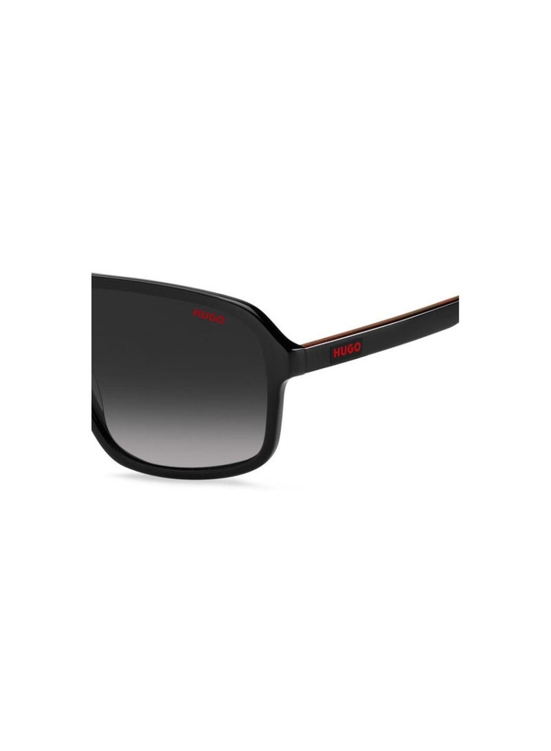 HUGO BOSS Hugo Boss HG 1195/S 807/9O Men’s Aviator Sunglasses – 60 mm Black Frame – UV400 Protection  - Image 4