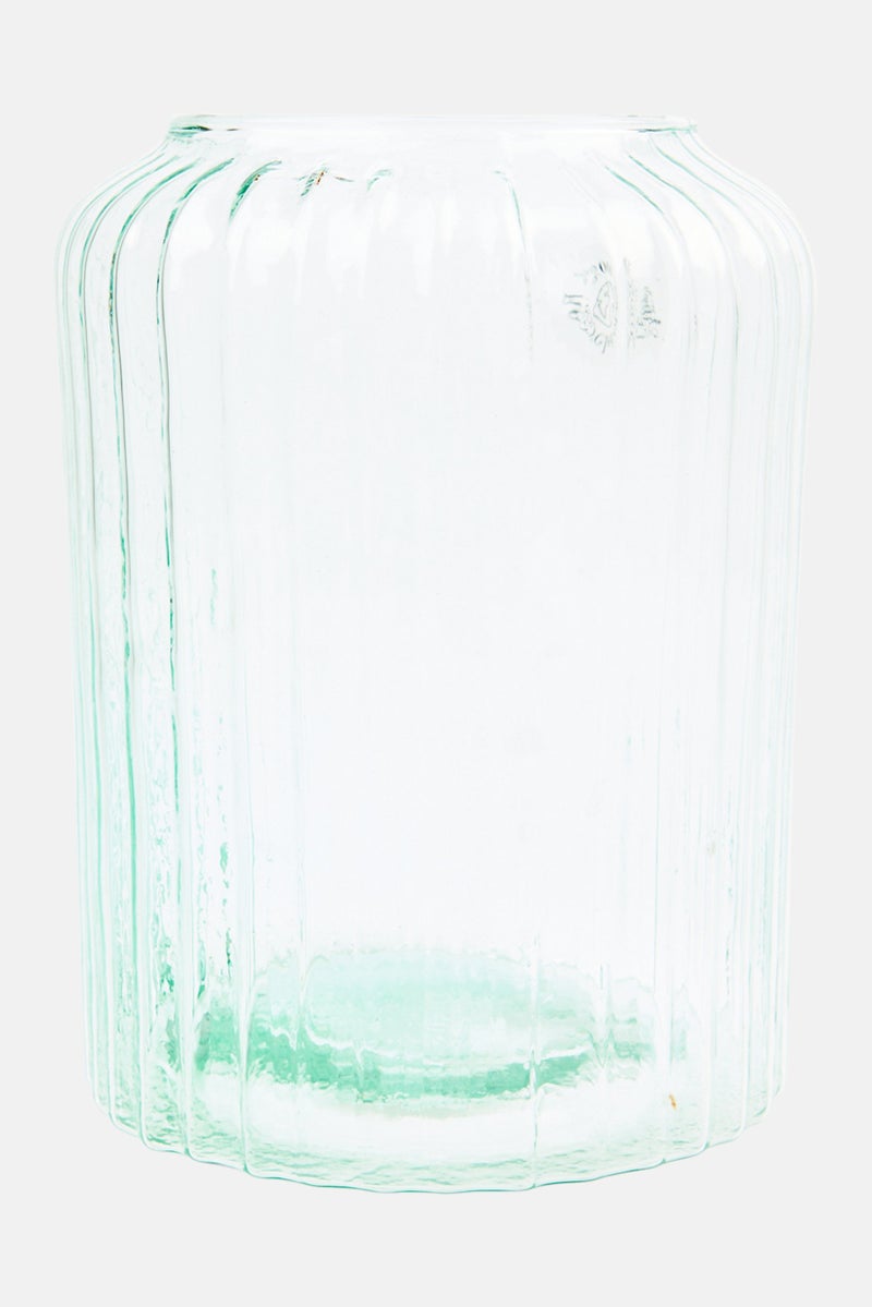 Muy Mucho Glass Vase 21 H x 14 D cm, Transparent - Image 2