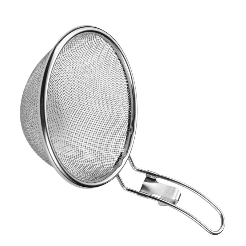 Large 304 Stainless Steel Fine Mesh Skimmer Spoon For Frying Soup Easy Maintenance - Image 5