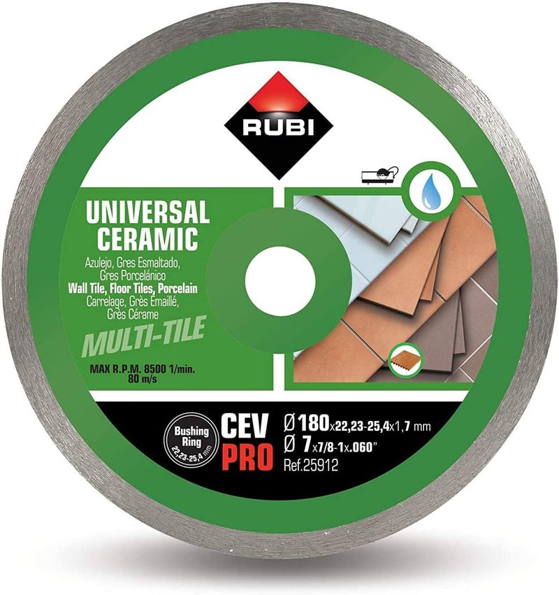 RUBI CEV PRO Diamond Blade for Ceramic Tiles