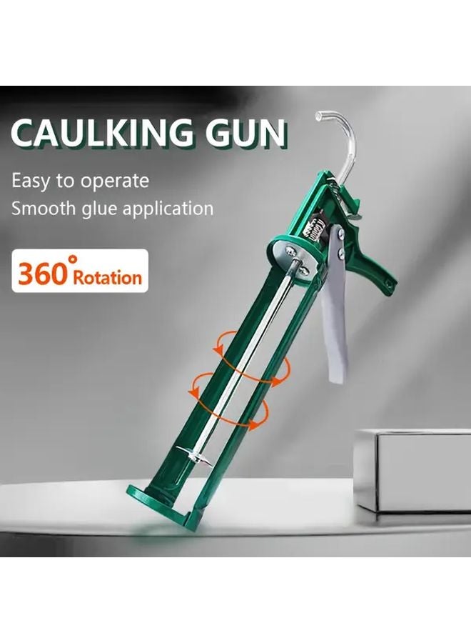 Dark Green Manual Glue Gun Cutter For Glass Adhesive No Electricity Needed - Image 5