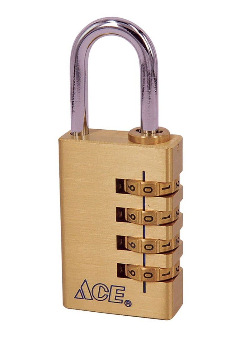 ACE Padlock 22mm Brass 2 Pcs