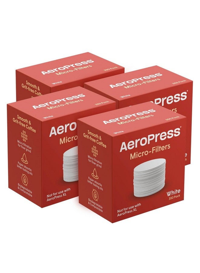 AeroPress Replacement Filter Pack - Microfilters For AeroPress Coffee And Espresso-Style Coffee Maker - 4 Pack (1400 count) - Image 1