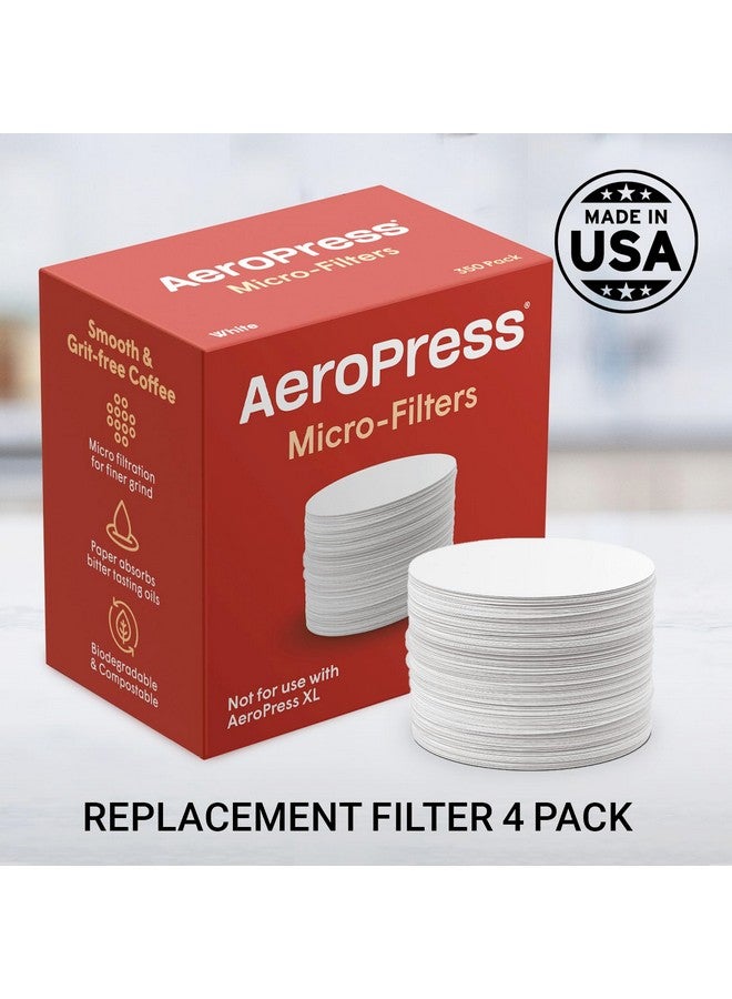 AeroPress Replacement Filter Pack - Microfilters For AeroPress Coffee And Espresso-Style Coffee Maker - 4 Pack (1400 count) - Image 2
