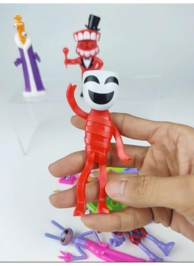 Y&D 12-Piece The Amazing Digital Circus Figurines Model Toys Cake Car Model  - Image 3