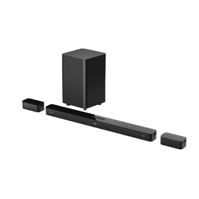 5.1CH Soundbar with Wired Subwoofer 230W Bluetooth 5.3 Home Theater System Game Mode with HDMI ARC, Optical, AUX, USB, DSP, 3EQ Modes and Remote Deep Bass Surround Soundbar TV Speaker UAE Version - Image 1