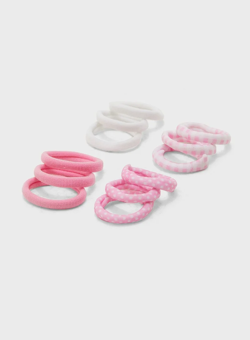 Claires Kids 12 Pack Rolled Headband