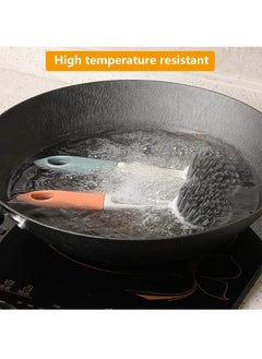 SOWUGI Kitchen Dish Brush Dish Scrubber Pans Pots Kitchen Sink Dishwashing Cleaning Brushes Cleaning Tools 2 PCS with 2 Hook  - Image 4