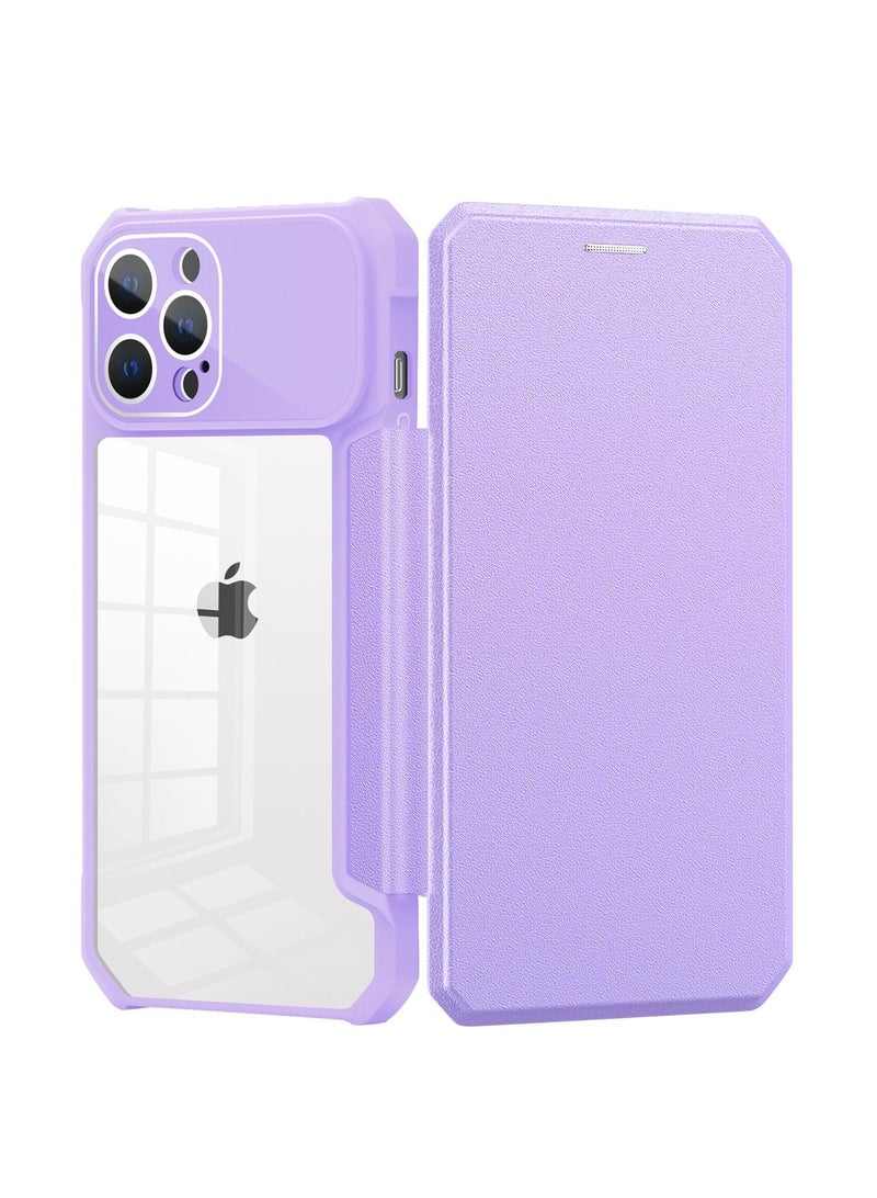 Suteni Flip Cover Magnetic Leather Card Slots Phone Case for iPhone - Image 1