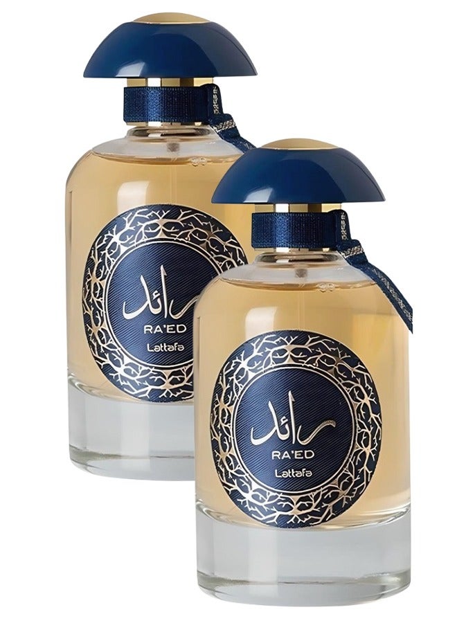 Lattafa 2 Pieces Raed Luxe Perfume For Unisex 100ml EDP - Image 1