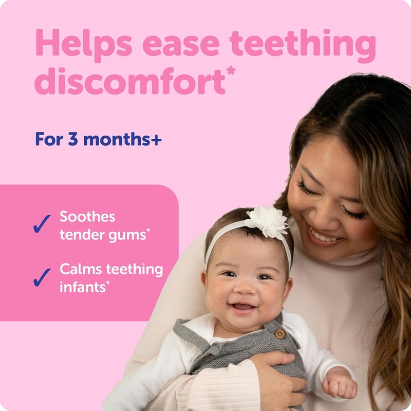 Ddrops قطرات ديدروبس العضوية لتخفيف آلام التسنين للأطفال تهدئ وتخفف من آلام لثة الأطفال الحساسة بشكل طبيعي سهلة الاستخدام بصيغة القطرات 3 أشهر 60 قطرة - Image 4