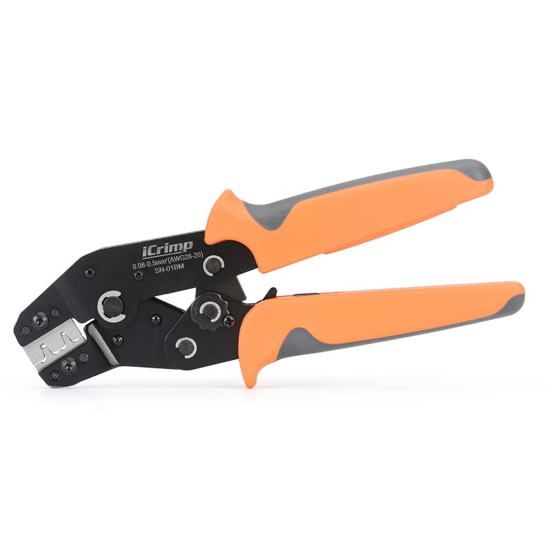 iCrimp XH20mm XH254mm XH396mm Dupont DSub Terminals JST Pin Crimper SN01BM Crimping Tools for Crimper Plier for AWG 2820 00805mm2