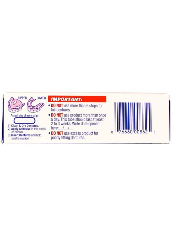 Fixodent Denture Adhesives Cream, Original - 0.75 Oz - Image 4