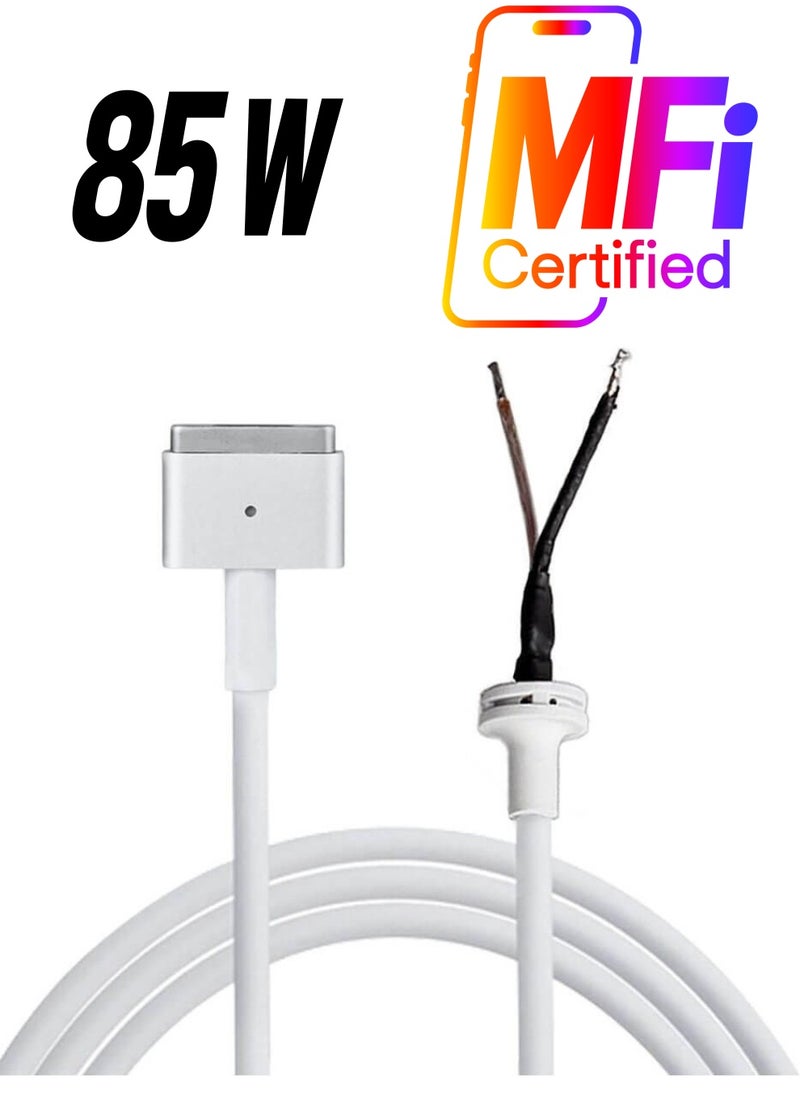 Techmaster - Magsafe 2 5 Pin Apple Repair Cable 45W 60W 85W Tip DC Cable Magnetic Adapter - Image 1