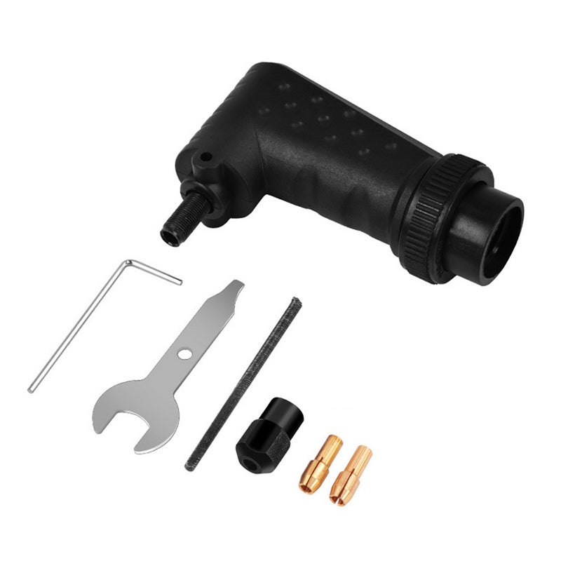 M19 Thread 575 90° Right Angle Rotary Tool Attachment Utility Auxiliary Accessories for Electrical Grinding Polishing Machine - Image 1