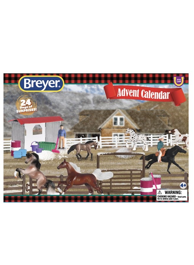 Breyer Breyer Horses 2024 Holiday Collection | Holiday Advent Calendar Horse Play Set - Image 1