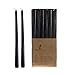 Mega Candles 12 pcs Unscented Black Taper Candle | Hand Poured Wax Candles 10" x 7/8" | for Home DÃƒÂ©cor, Wedding - Image 2