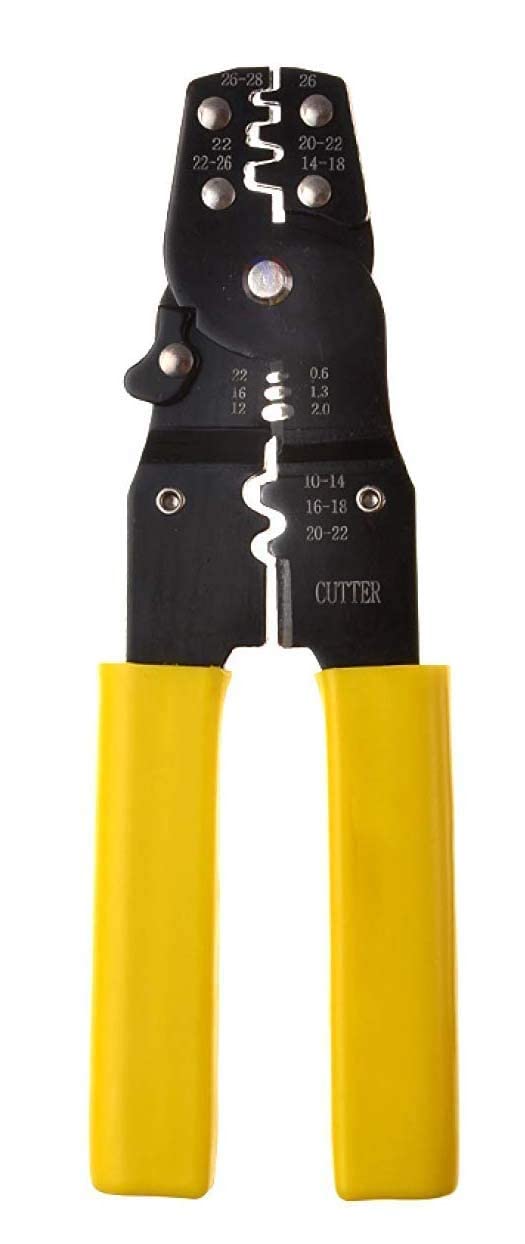 KANABEE MultiFunction Crimper Stripping Pliers Quality Tools Crimping Press Tool Manual Crimper - Image 1