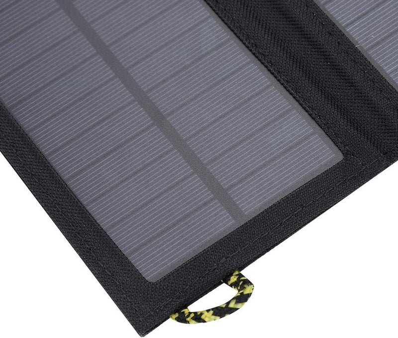 comfrt Solar Panel Powered Fan, 7W 5.5V High Efficiency Solar Panel Fan with Dual USB Port for Camping Travel Fishing - Image 3