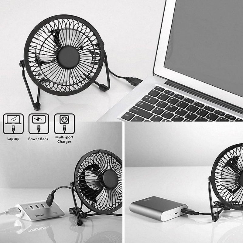 comfrt Solar Panel Powered Fan, 7W 5.5V High Efficiency Solar Panel Fan with Dual USB Port for Camping Travel Fishing - Image 5