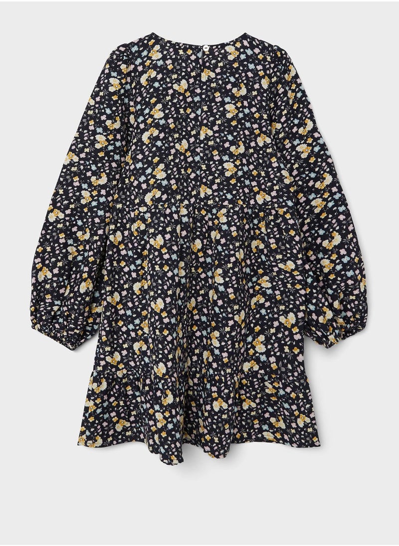 NAME IT - Kids Printed Dress - Image 1