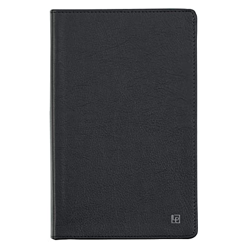 Leatherpress Classic Leather Notebook Writing Journal, Softcover, Narrow Ruled, Table of Contents and Numbered Pages - Image 1