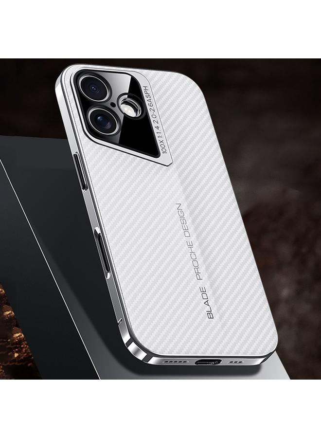 اس-توب جراب لهاتف iPhone 16 مصنوع من ألياف الكربون والكمبيوتر الشخصي - Image 1