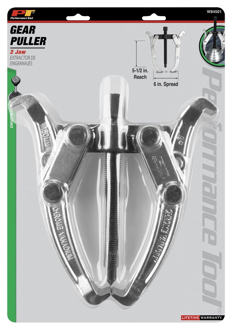 Performance Tool W84501 2 Jaw 6-Inch Gear Puller - Image 5