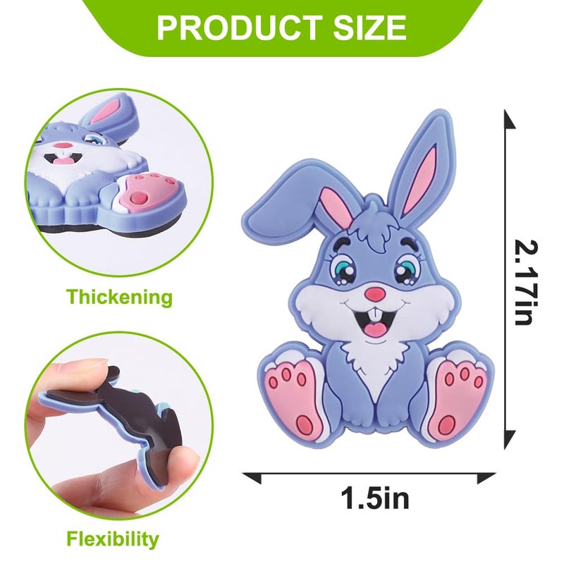 YUJUN 12PCS Fridge Magnets for Kids,Cute Vivid Farm Animals Refrigerator Magnets Toys for Fridge Baby Educational Present Full Back Magnetic Toddler Magnets - Image 3