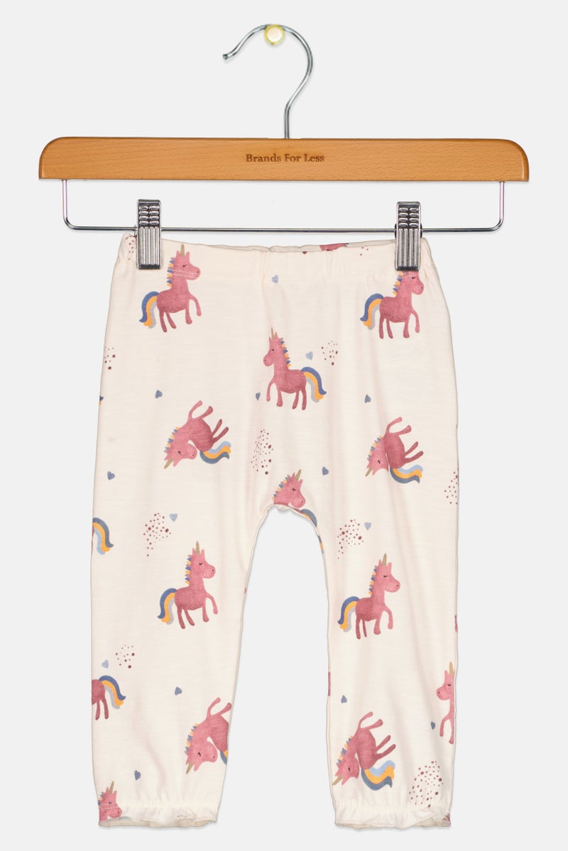 NAME IT Toddlers Girl Animal Print Straight Leg Pants, Multicolor - Image 2