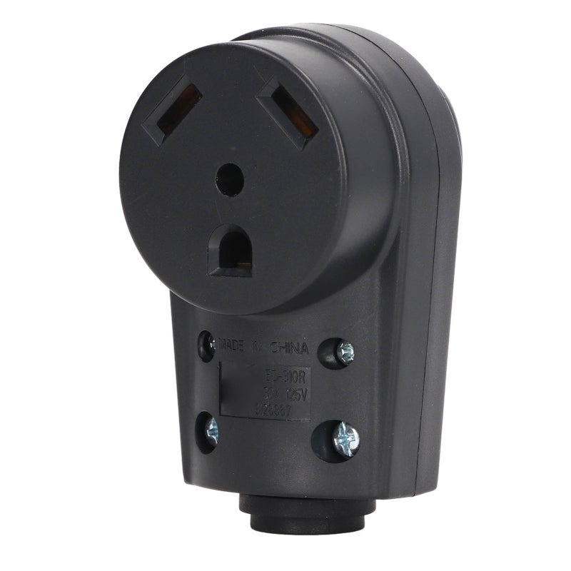 RV Female Plug 30 AMP Good Conductivity Stable Structure RV Receptacle with Ergonomic Handle - Image 1