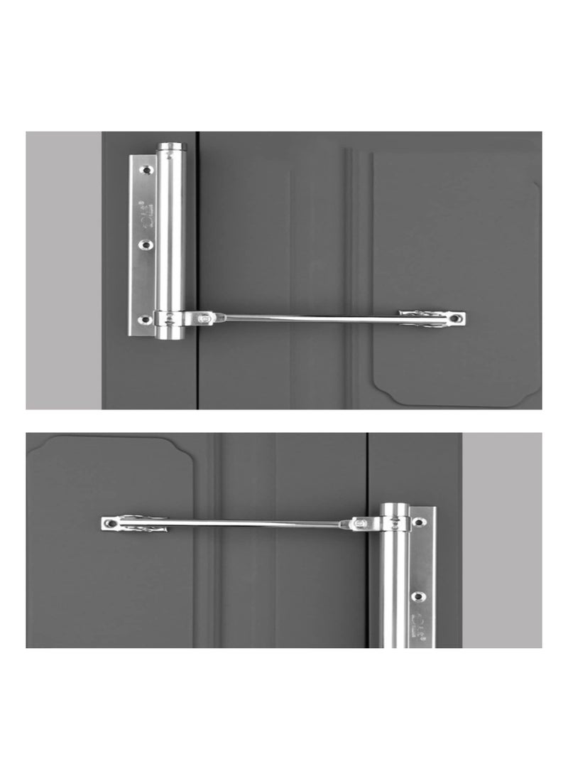 Generic Door Closer, Spring Door Closer, Automatic Safety Spring Door Closer, Stainless Steel Adjustable Automatic Safety Door Closer, Automatic Closer for Residential Commercial Use, Slower Closer  - Image 5