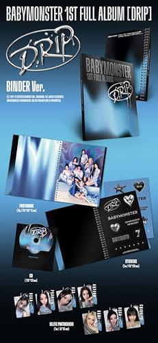 Koread BABYMONSTER DRIP 1st FULL Album (Photobook - BINDER Ver.) - Image 2