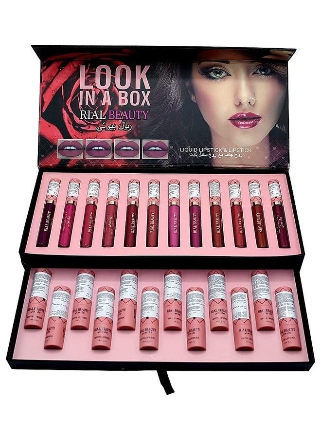 RIAL BEAUTY 24-Piece Lipstick Set  - Image 1