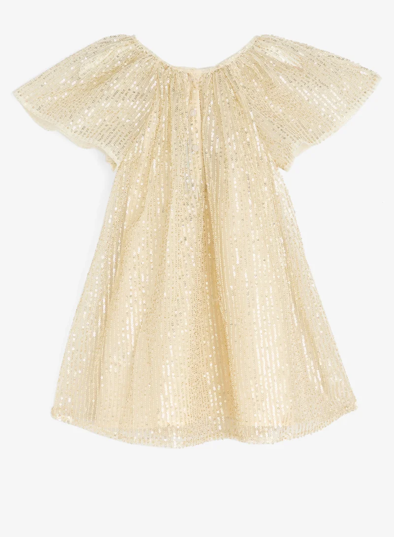 ريبلز مع نمشي Girls Party Dress