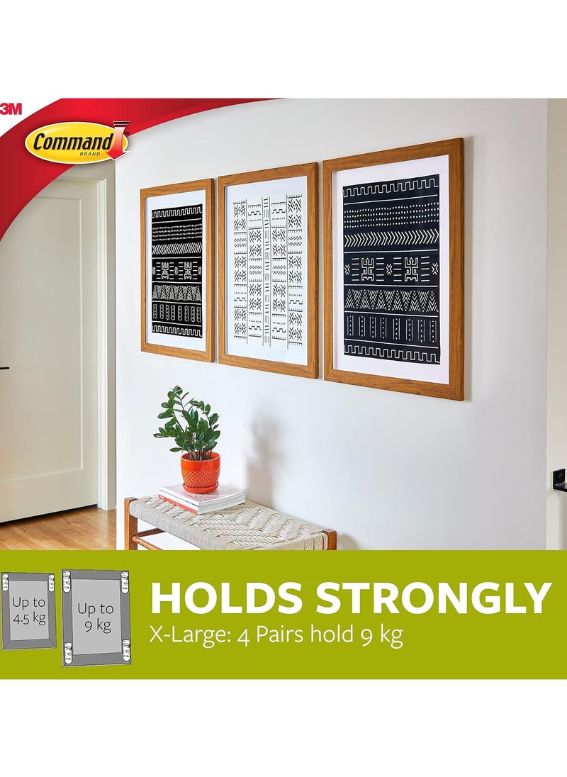 Command Picture Hanging Strips X-Large Upto 9 Kg  - Image 5