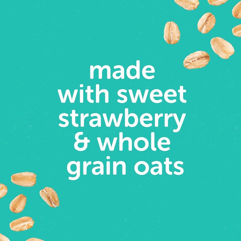 Beech-Nut Toddler Snacks Oaty Bars Granola Bars for Babies & Toddlers, Fruit & Whole Grain Strawberry Snack Bar, Gluten Free Toddler Snack, 6 Boxes (30 Individually Wrapped Bars) - Image 5