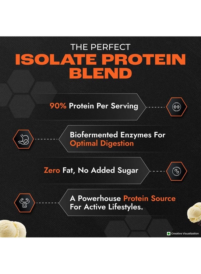 NUTRELA Sports Patanjali Premium Whey Isolate Protein Powder | 90% Protein, 7.5g BCAA, 5.7g Glutamine | 2kg - Malai kulfi Flavor - Image 5