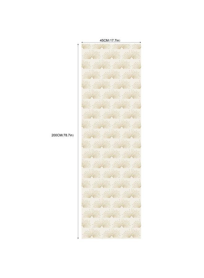 Bluejw Bohemian Sun Geometric Texture Self-adhesive Wallpaper Children's Room Background Wall Wallpaper Bedroom Porch Transformation Mural - Image 1