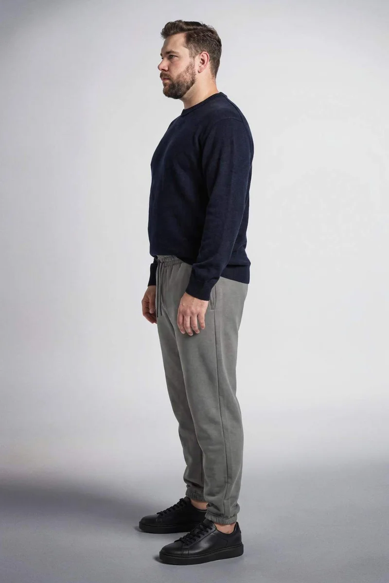 DeFacto Plus Size Elastic Waist Sweatpants