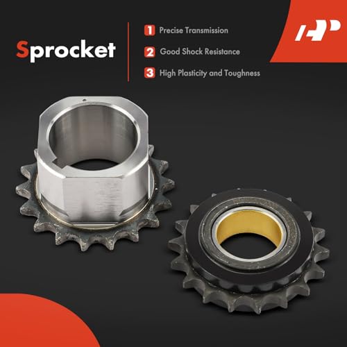 A-Premium 12PCS Engine Timing Chain Kit W/Sprocket & Tensioner & Guide Compatible with Toyota & Lexus - Camry, RAV4, Highlander, Sienna, Avalon, Venza, RX350, RX450h, ES350, IS350 - V6 2.5L 3.0L 3.5L - Image 5